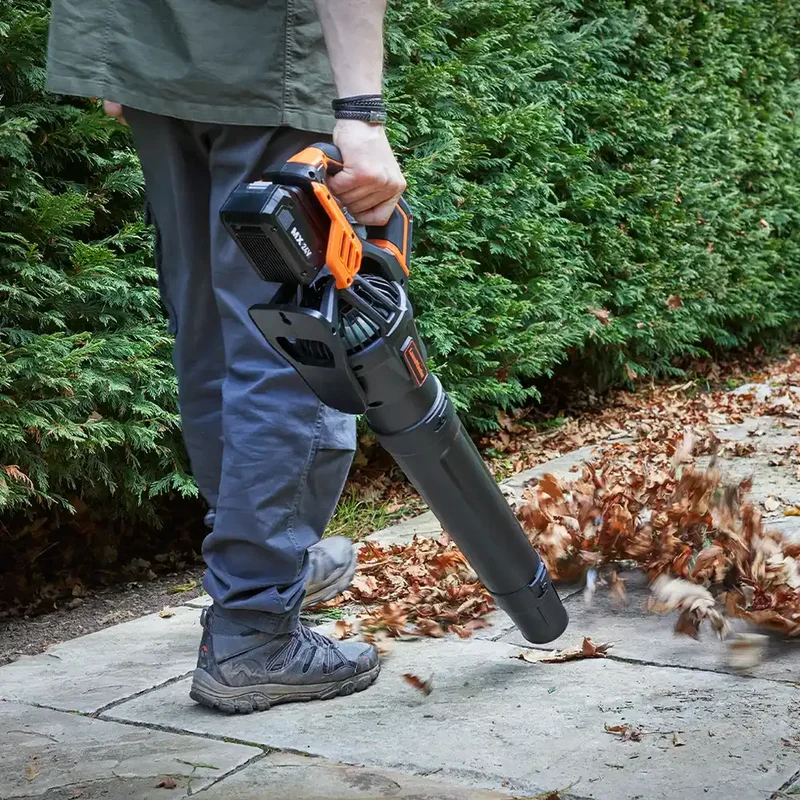LawnMaster MX 24V Axial Cordless Leaf Blower | With Battery