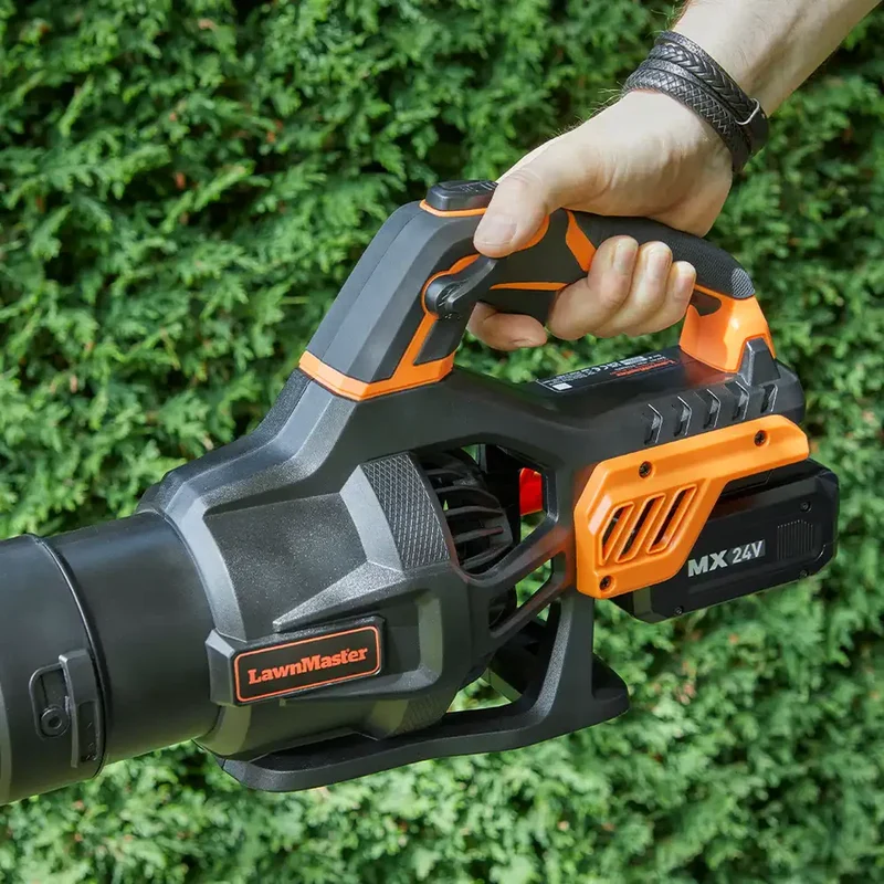 LawnMaster MX 24V Axial Cordless Leaf Blower | With Battery