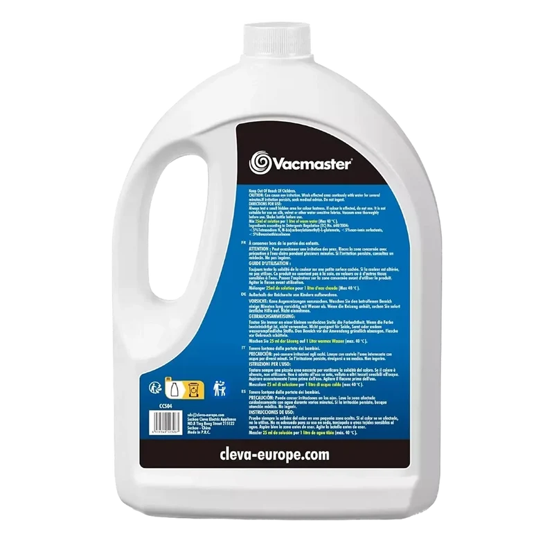 Vacmaster Carpet Shampoo – 2X Concentrated Formula