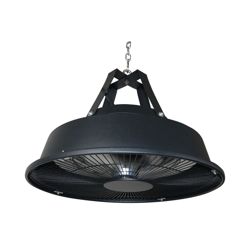 Chauffe-terrasse suspendu Artemis infrarouge 1500W – Pour tente ou plafond – Chaîne – Acier et aluminium