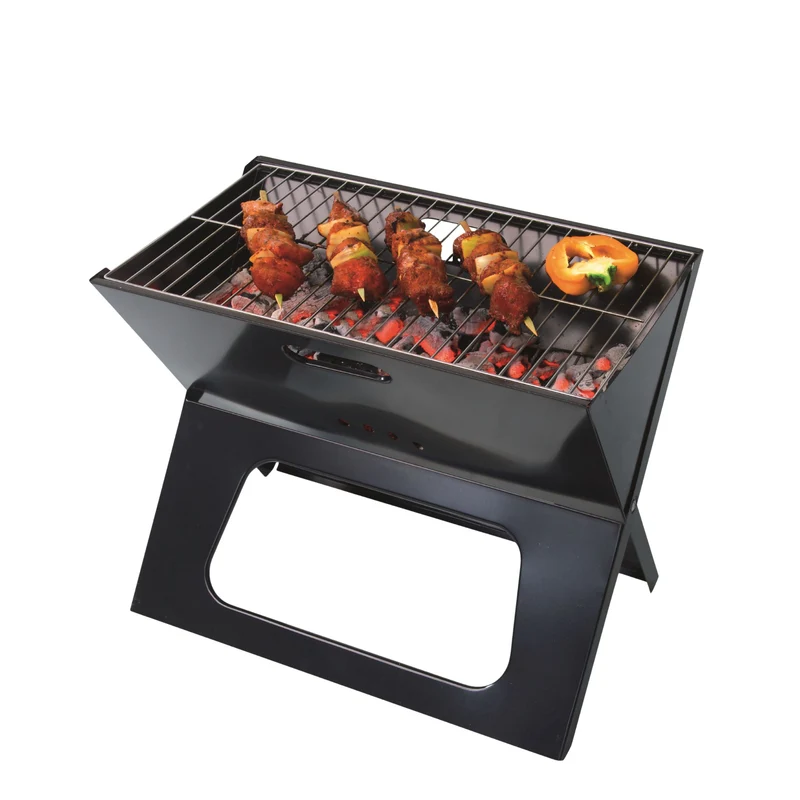 Mini barbecue portable 40 cm – Idéal camping, compact et non polluant – 3,5 kg