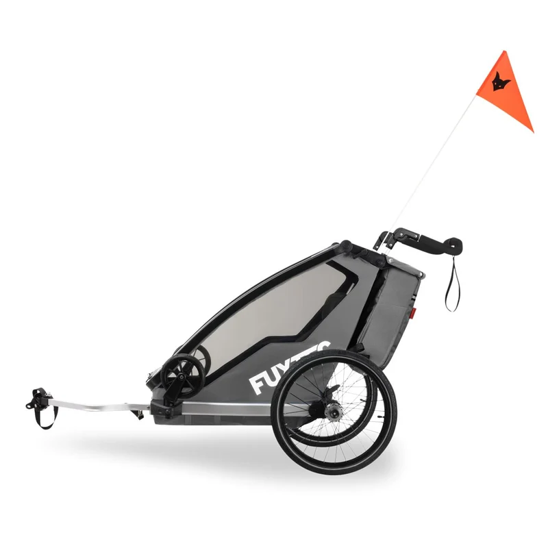 FUXTEC Remorque à vélo FX-FA1S/place unique