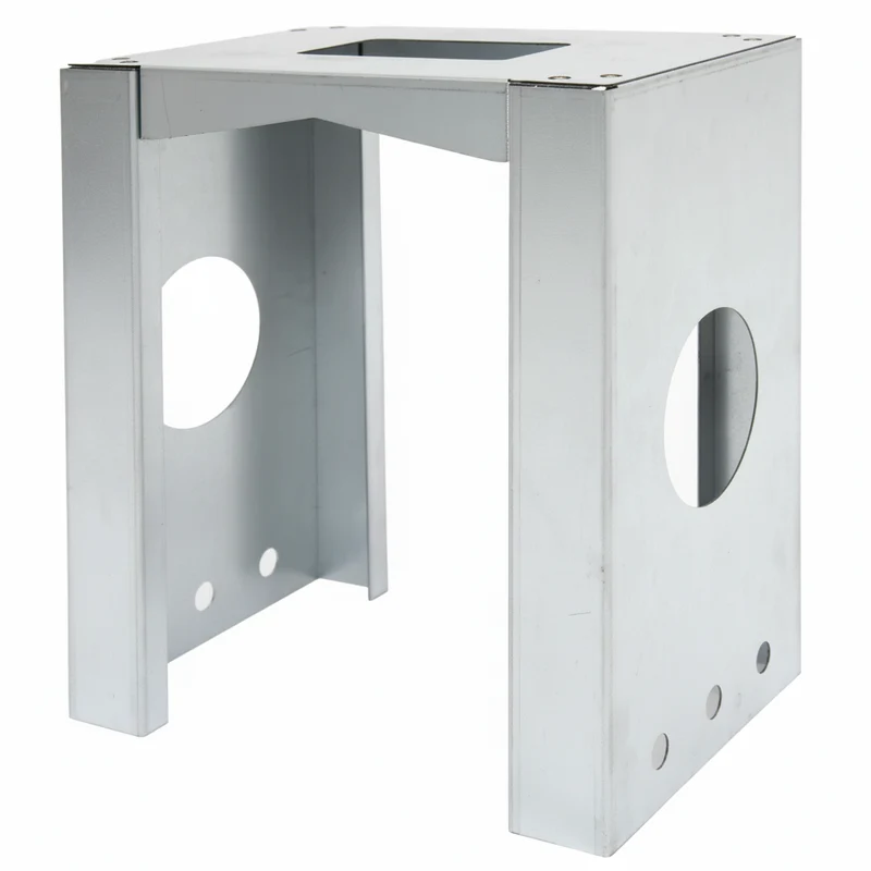 Socle métallique pour boîte aux lettres et boîtes à colis – Montage souterrain