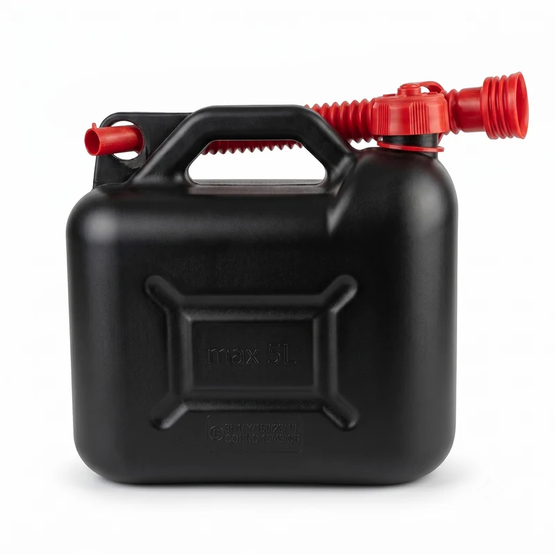 5 Litre Black Fuel Can