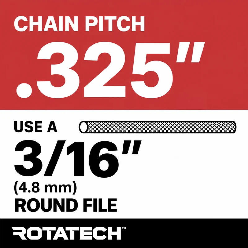 16" Rotatech Chainsaw Chain For Ryobi PCN4545 Full-Chisel
