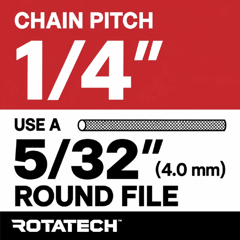 10" Rotatech Chainsaw Chain For ECHO 346 Semi-Chisel