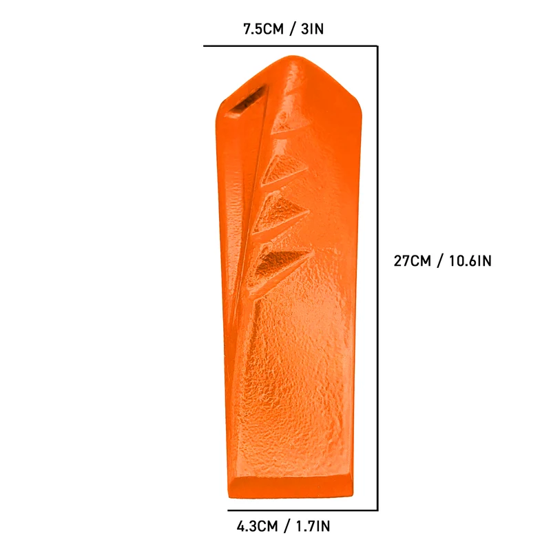 Heavy Duty Metal Log Splitting Wedge