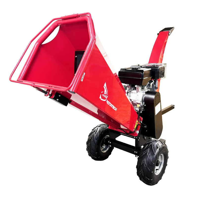 Rotatech 15HP Petrol Wood Chipper - 120mm Capacity