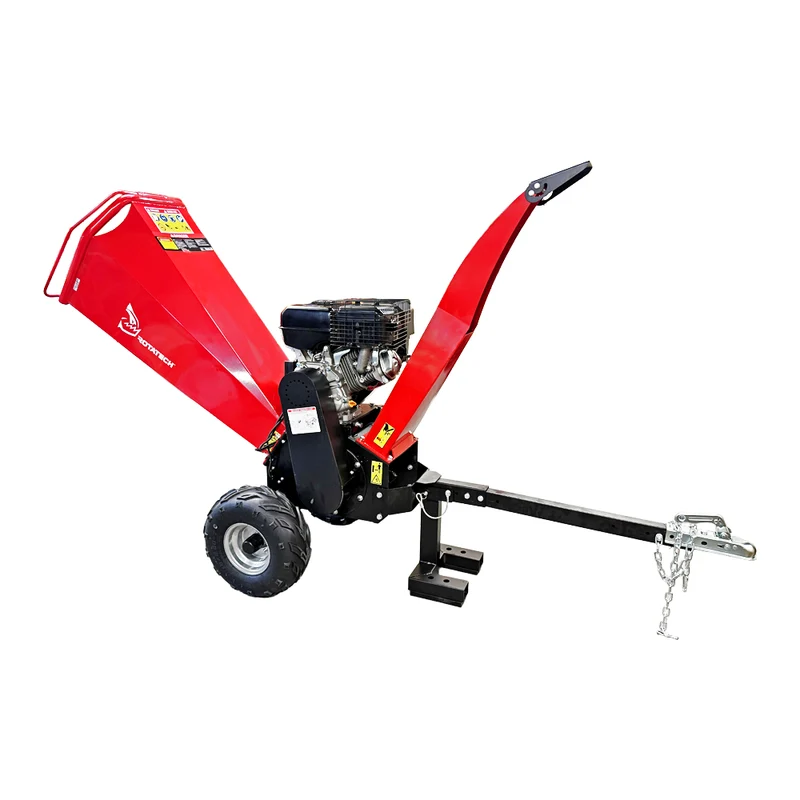 Rotatech 15HP Petrol Wood Chipper - 120mm Capacity