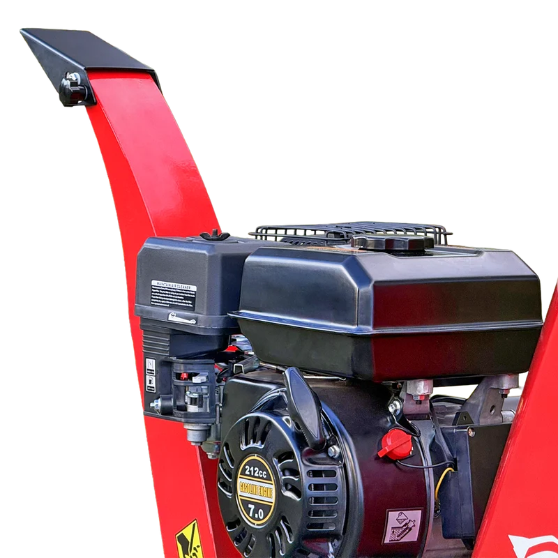 Rotatech 7HP Petrol Wood Chipper - 100mm Capacity