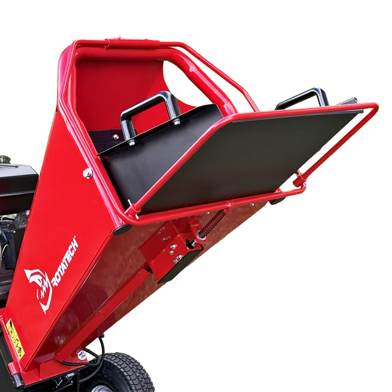 Rotatech 7HP Petrol Wood Chipper - 100mm Capacity