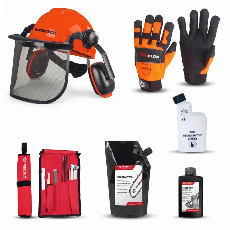 Rotatech Chainsaw PPE & Maintenance Kit