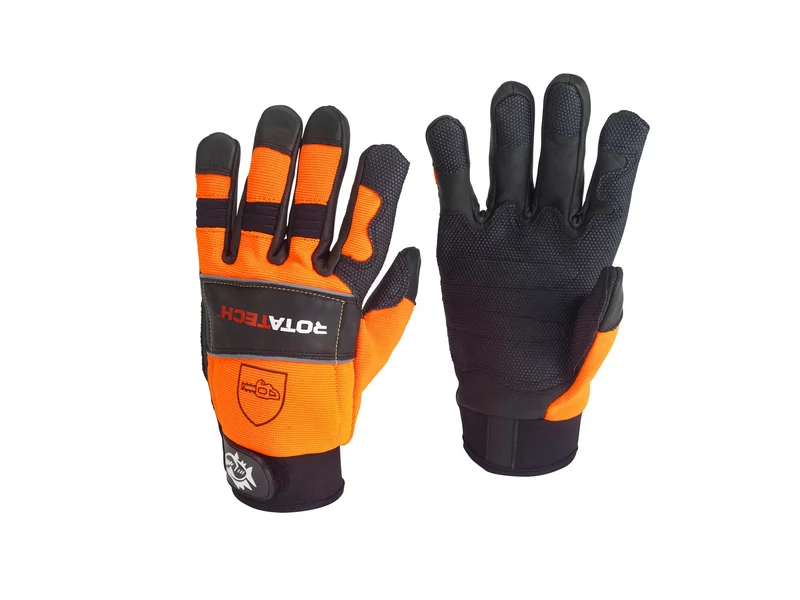 Rotatech Premium Chainsaw Safety Gloves - Class 1