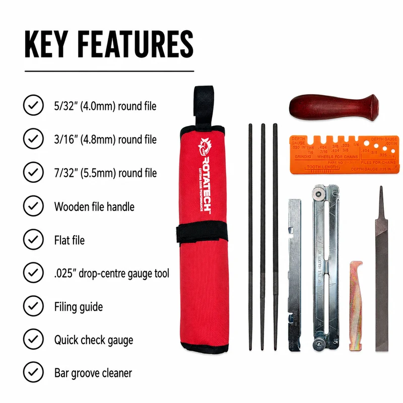 Rotatech Chainsaw PPE & Maintenance Kit