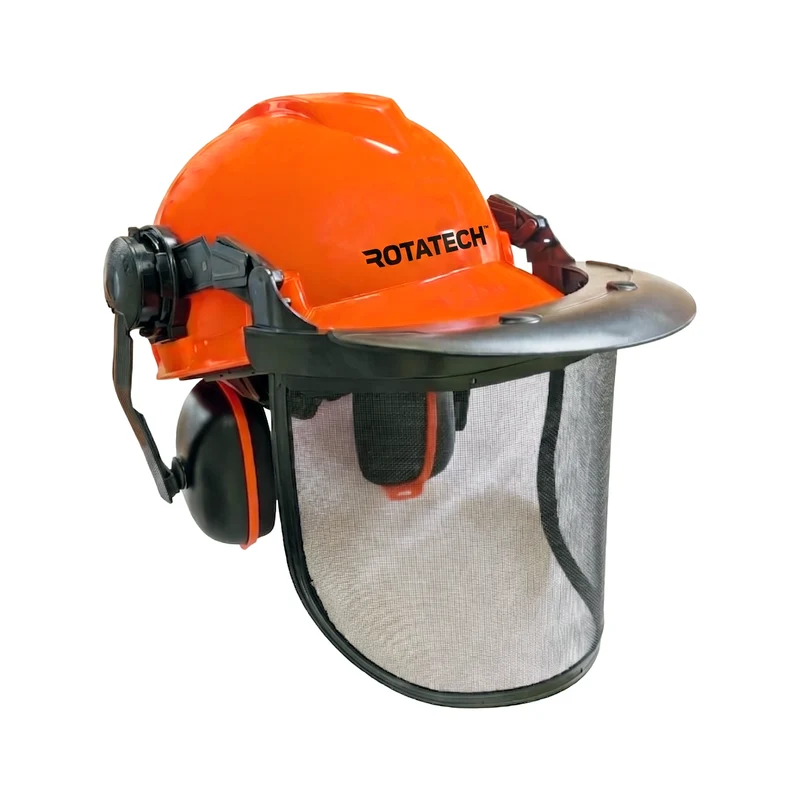 Rotatech Chainsaw Helmet with Ear Defenders & Visor