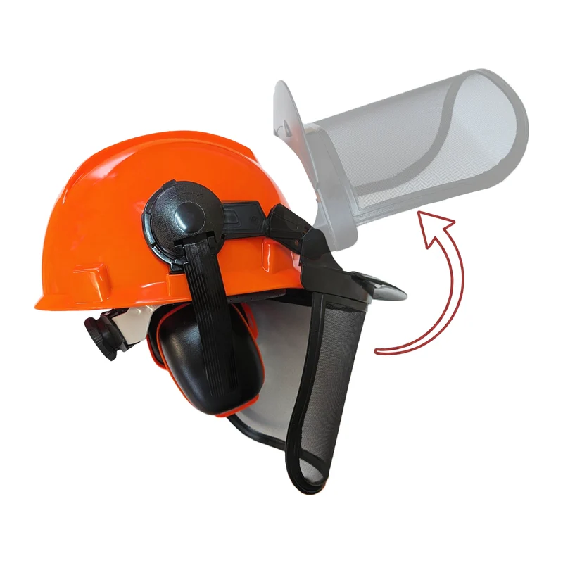 Rotatech Chainsaw Helmet with Ear Defenders & Visor