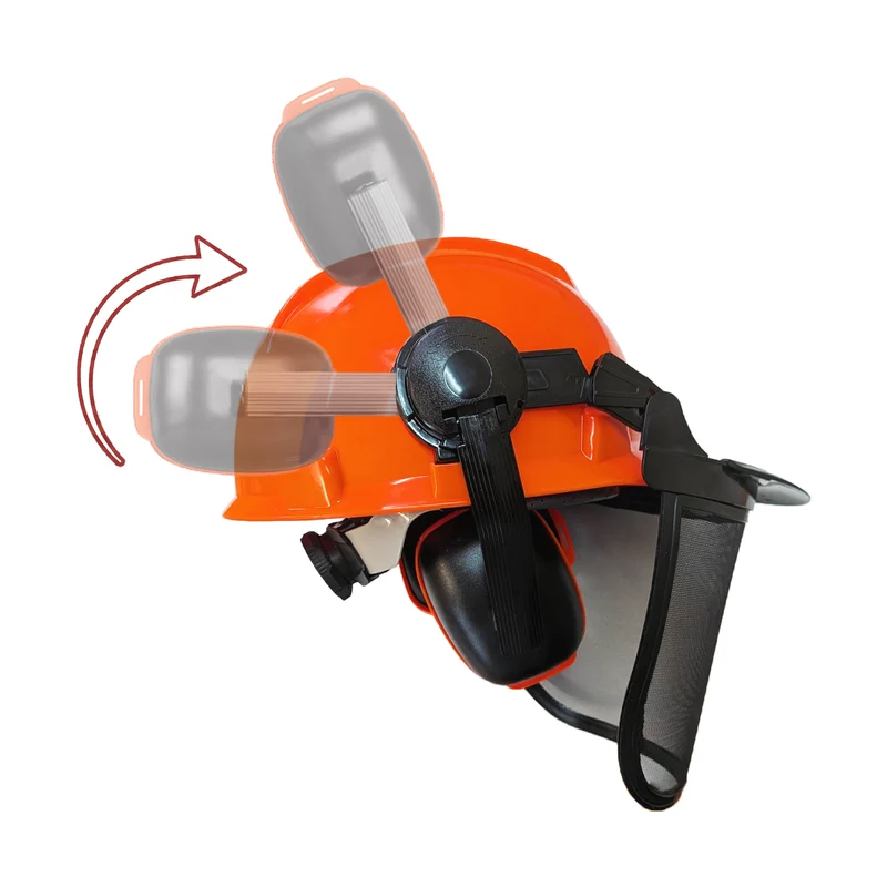 Rotatech Chainsaw Helmet with Ear Defenders & Visor