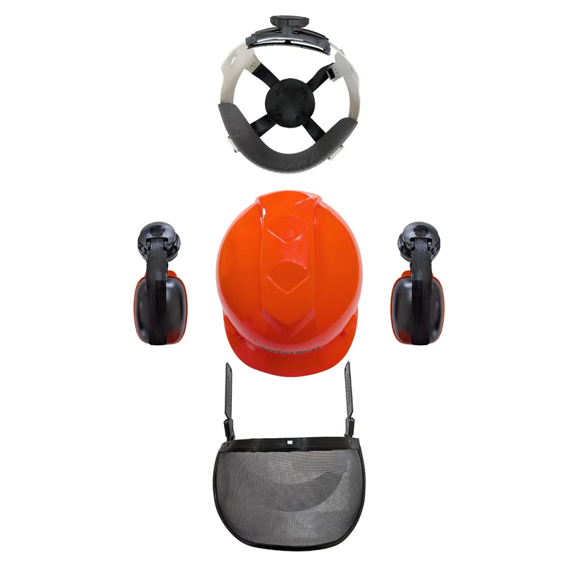 Rotatech Chainsaw Helmet with Ear Defenders & Visor