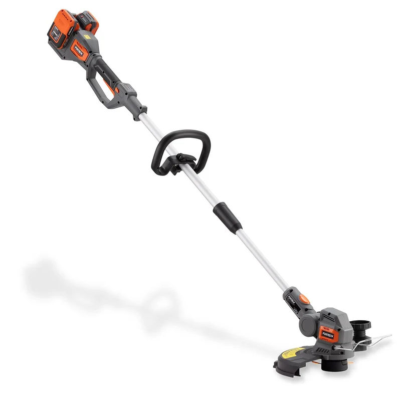 FUXTEC Coupe-bordures sans fil FX-E2RTSET avec 2 batteries 2 Ah et 1 chargeur double 2,4 A
