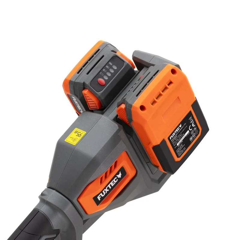 FUXTEC Coupe-bordures sans fil FX-E2RTSET avec 2 batteries 2 Ah et 1 chargeur double 2,4 A