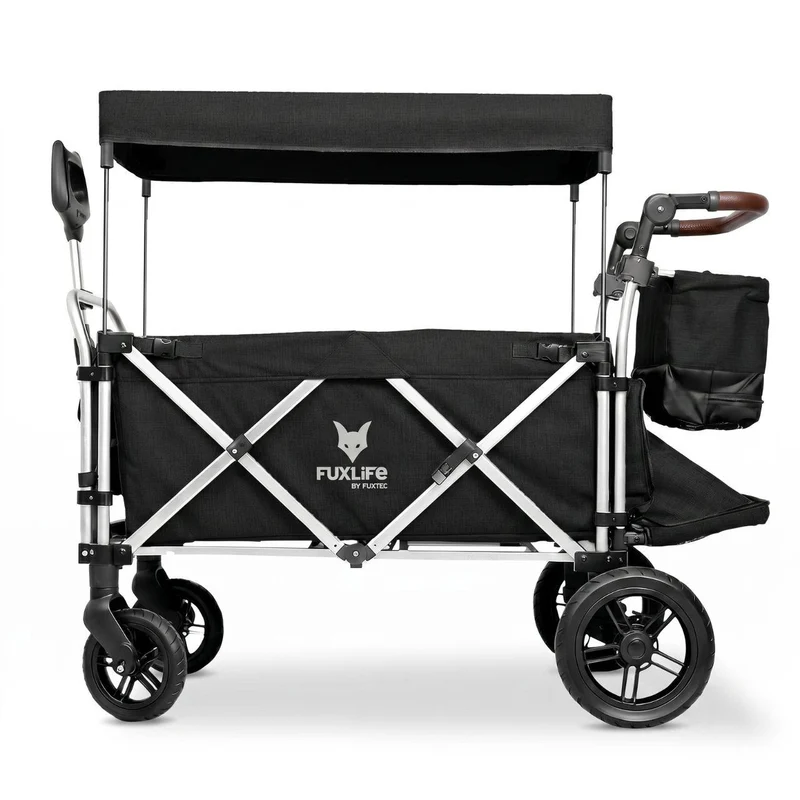 FUXLIFE FX-CTL950 Chariot Pliable Premium Enfants – Toit Solaire & Suspensions