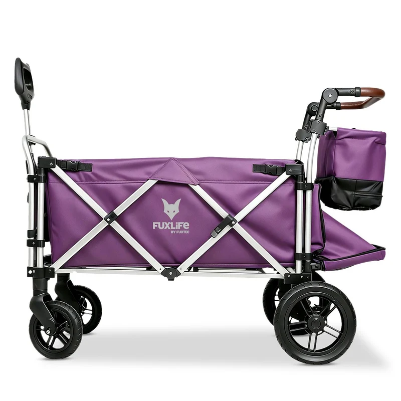 FUXLIFE FX-CTL950 Chariot Pliable Premium Enfants – Toit Solaire & Suspensions
