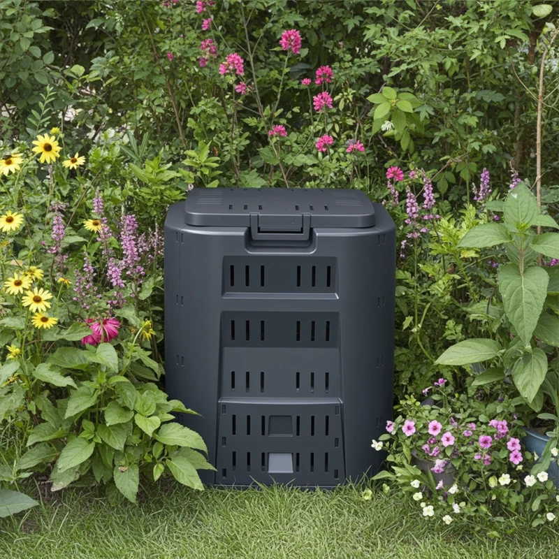 Composteur domestique - 320L – Grand couvercle