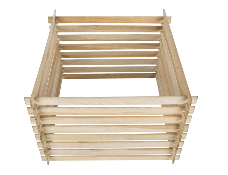 Composteur Bois 530L – Écologique, Robuste et Grande Capacité