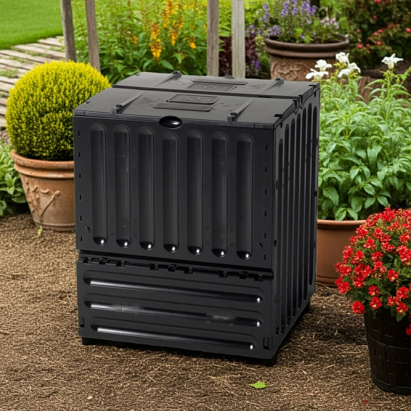 Composteur 400L – Pratique, Robuste et Facile à Installer