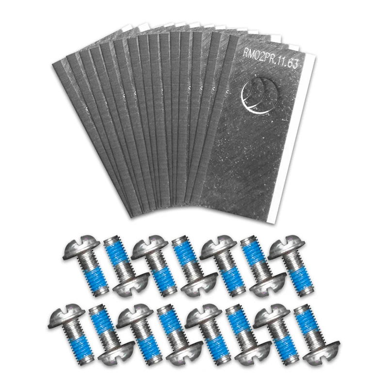 Kit 15 lames en inox + vis – robot tondeuse autonome Lawn Master