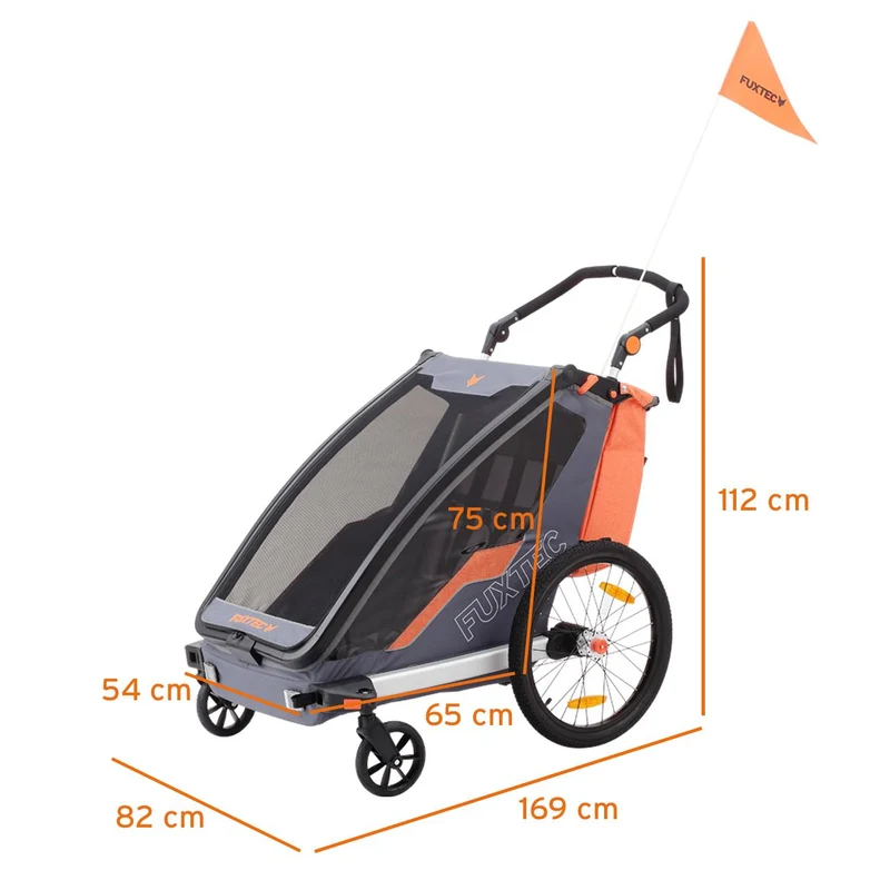 Remorque à vélo FUXTEC Sport Cruiser
