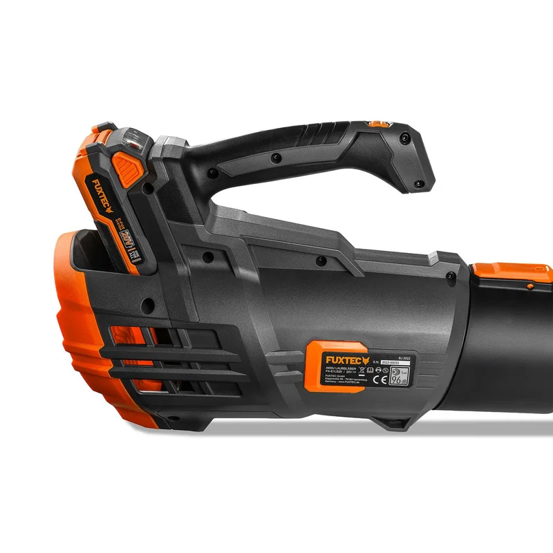 B-WARE Souffleur de feuilles à batterie 20V FUXTEC FX-E1LB20 - set avec 1 batteries 4Ah et chargeur 2,4A
