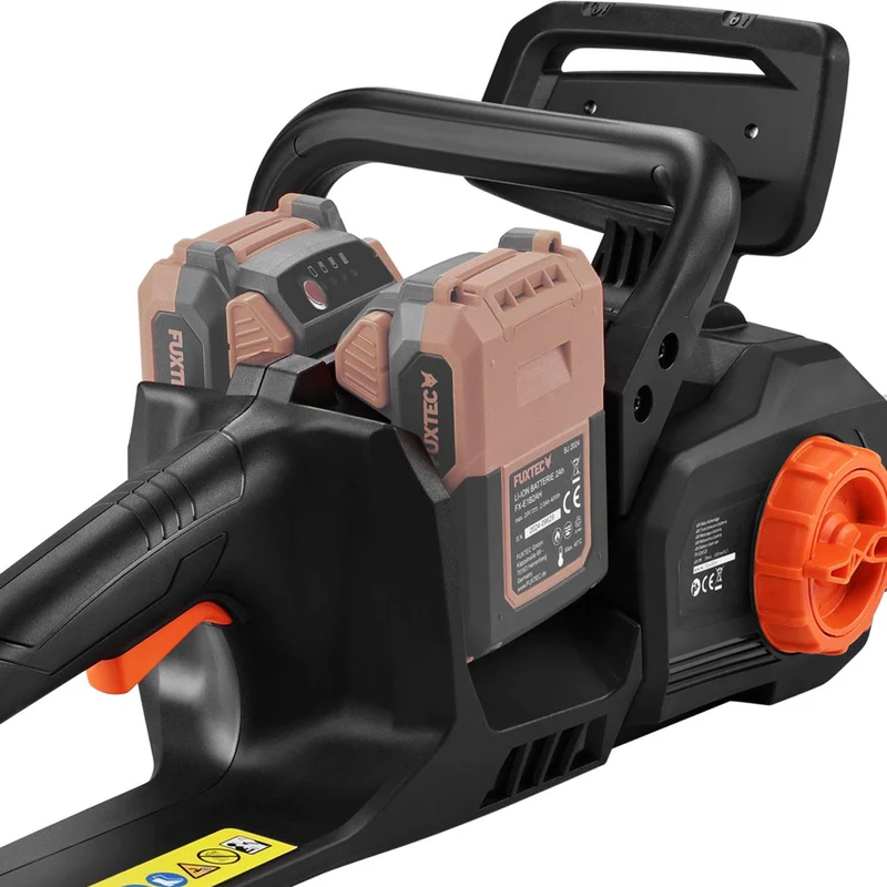B-WARE Tronçonneuse batterie sans fil 2x20V FUXTEC FX-E2KS sans batterie ni chargeur