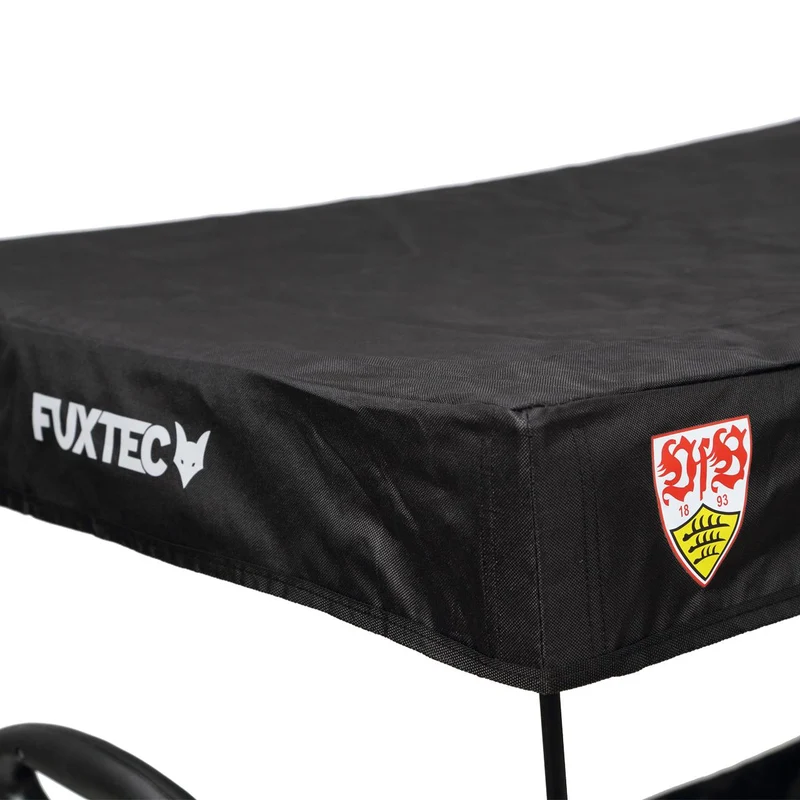 B-WARE FUXTEC Bollerwagen FX-CT500 "VfB Stuttgart" - Edition avec toit solaire