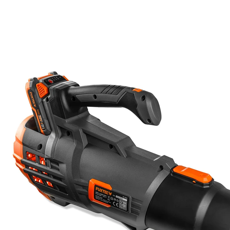 B-WARE Souffleur de feuilles à batterie 20V FUXTEC FX-E1LB20 - set avec 1 batterie 4Ah et 1 chargeur 1A