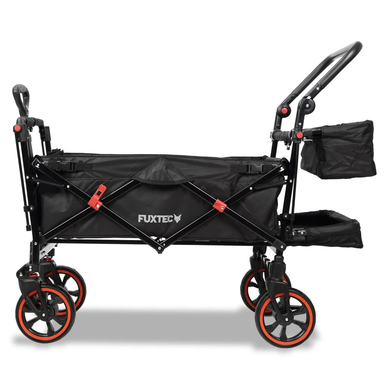 B-WARE Chariot FUXTEC Premium Cruiser noir l'original