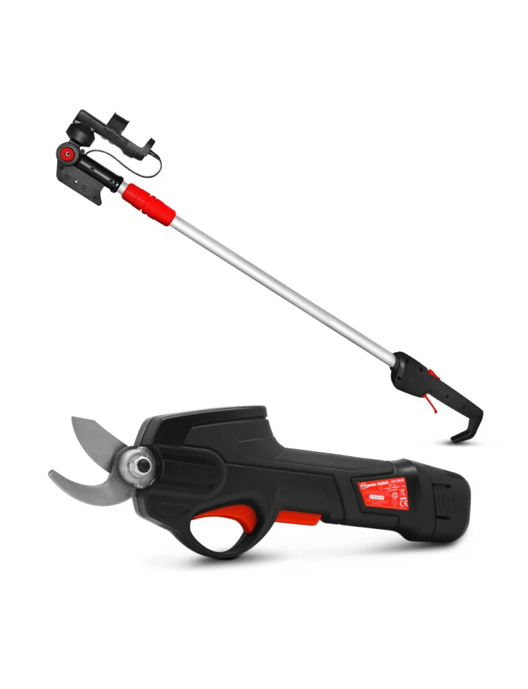 Sécateur rechargeable 7.2V - avec perche téléscopique -avec batterie et chargeur