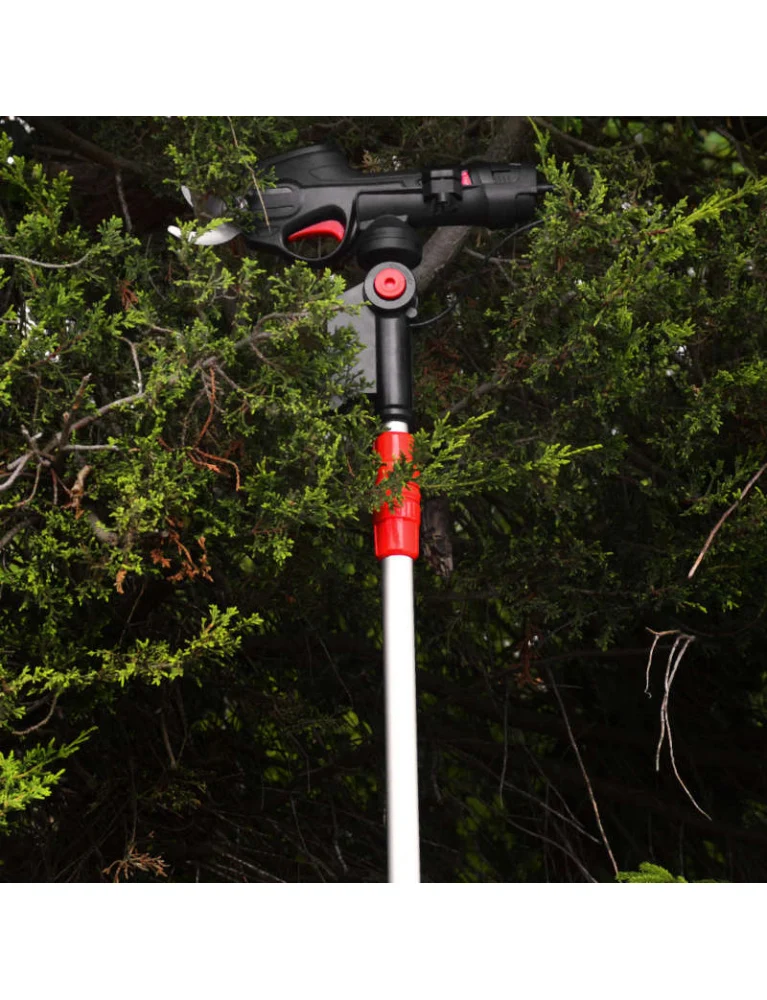 Sécateur rechargeable 7.2V - avec perche téléscopique -avec batterie et chargeur