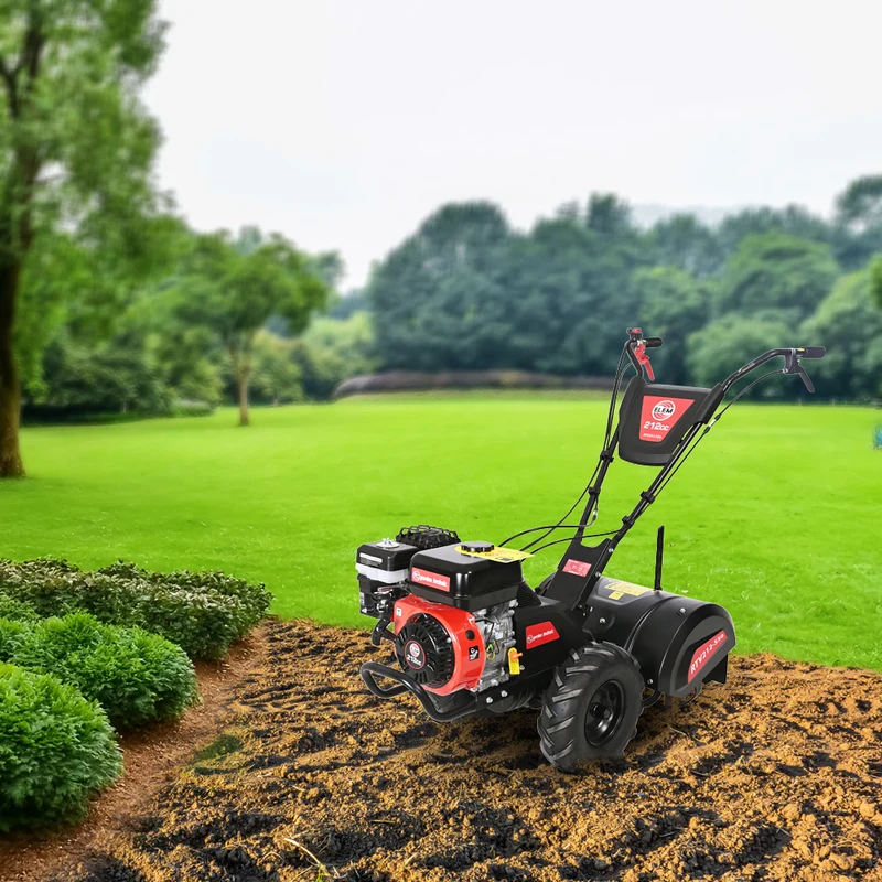 Motoculteur rotovateur 212 cc Elem Garden – Largeur 50 cm, Profondeur 16‑32 cm – Jardin et potager performant