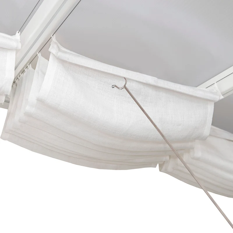 Store de toit pour pergola Palram 3 x 3,05 m – Ombrage UV, confort extérieur