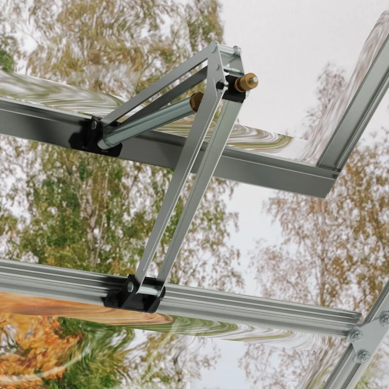 Ouvre-lucarne automatique pour serre Palram – Régulation thermique sans électricité