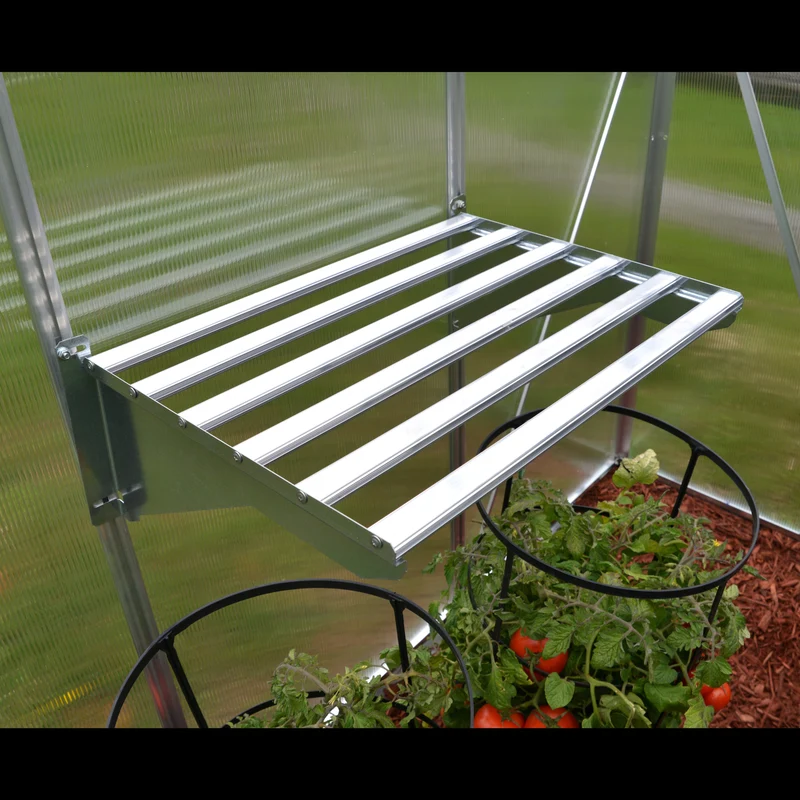 Étagère pour serre Palram charge lourde – 40 kg, aluminium, 58 x 42 cm