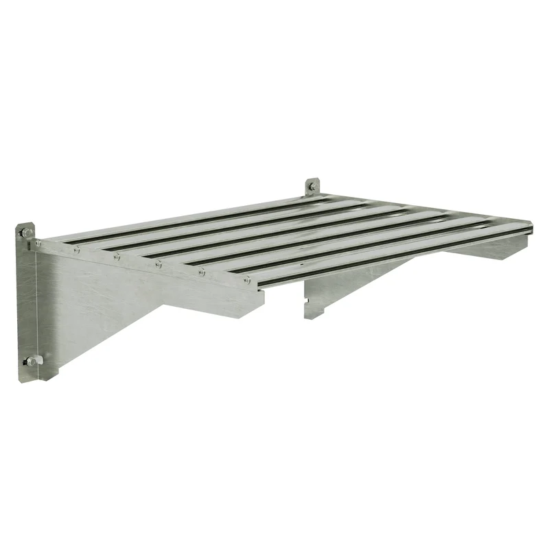 Étagère pour serre Palram charge lourde – 40 kg, aluminium, 58 x 42 cm