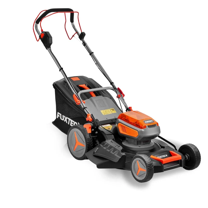 Tondeuse à gazon à batterie 40V FUXTEC FX-E2RM46 - Set avec 2 batteries 4Ah et double chargeur 2,4A