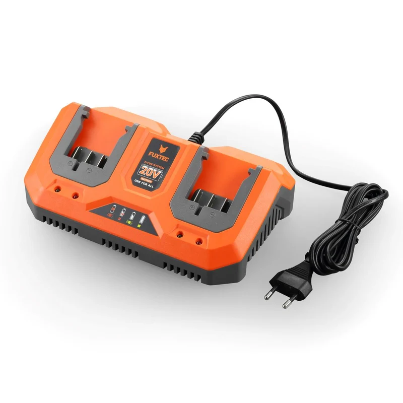 Tondeuse à gazon à batterie 40V FUXTEC FX-E2RM46 - Set avec 2 batteries 4Ah et double chargeur 2,4A