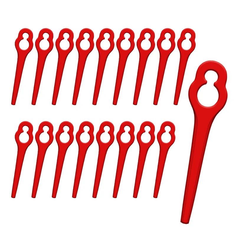 Lot de 20 lames pour coupe-bordure Elem Garden Technic
