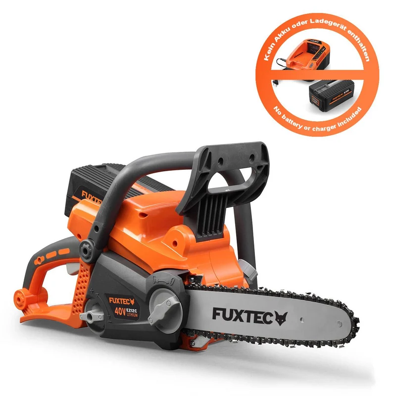 B-WARE Tronçonneuse à batterie FUXTEC 40 V E212C - sans batterie