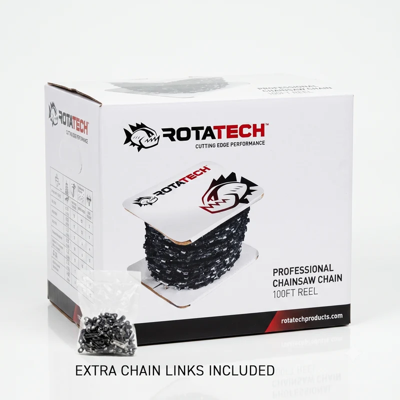Rotatech 3/8" 1.6mm (.063") Full-Chisel 100ft Reel