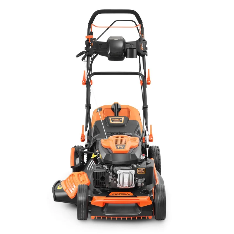 B-WARE Tondeuse thermique PRO démarrage électrique E-Start et vitesse d'autotraction réglable FUXTEC FX-RM5396PesPRO