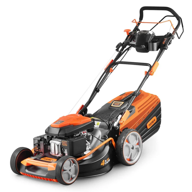B-WARE Tondeuse thermique PRO démarrage électrique E-Start et vitesse d'autotraction réglable FUXTEC FX-RM5396PesPRO